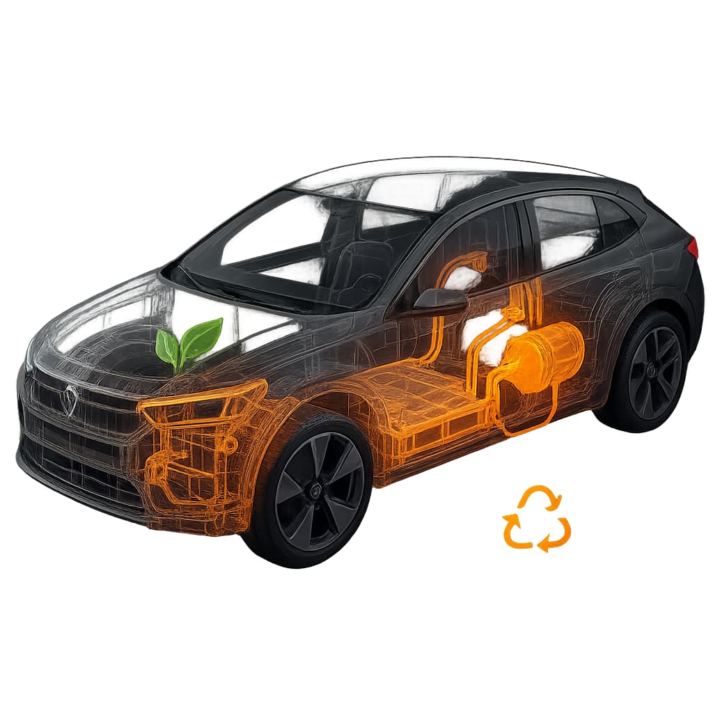 The Rise of Modified Nylon for Electric Vehicles: The Optimal Balance Between Lightweight and Heat Resistance