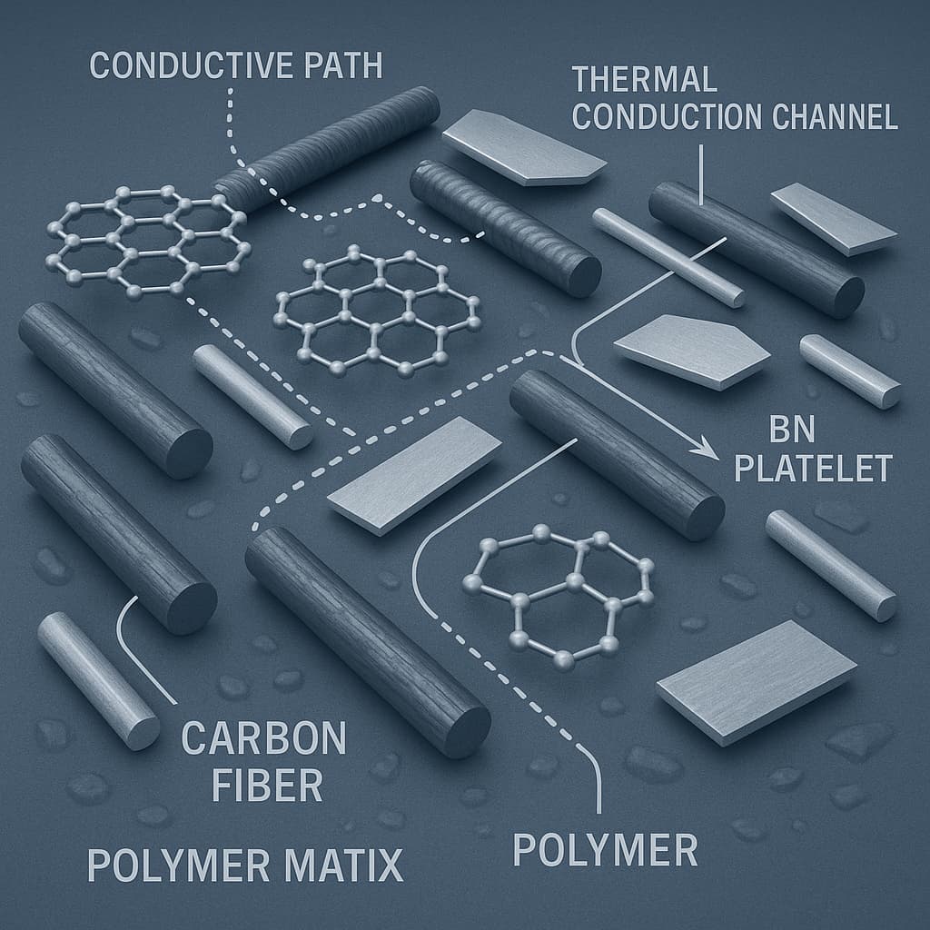 Modification Ideas and Typical Formulations of Conductive and Thermally Conductive Nylon Materials
