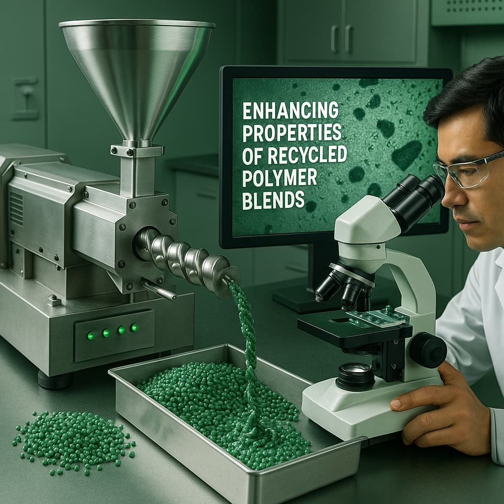 Enhancing the Properties and Stability of Recycled Nylon through Blending Technology