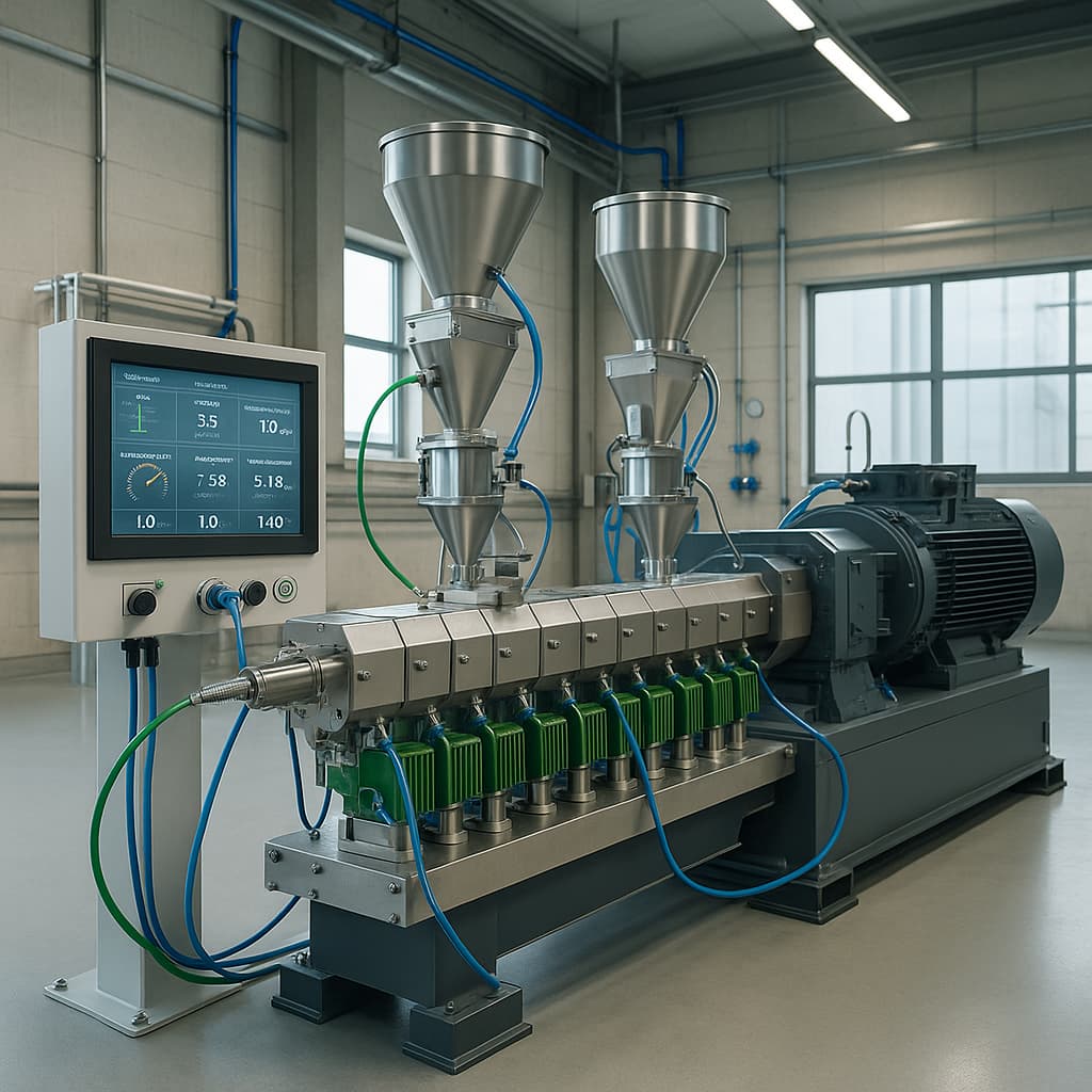 New Nylon Modification Processes Under Low-Carbon Manufacturing: Energy-Saving Extrusion and Precise Batching