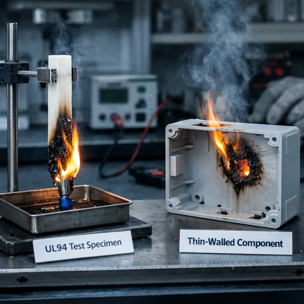 Why Flame-Retardant Nylon That Passes UL94 Still Fails in End-Use Products？Section 1